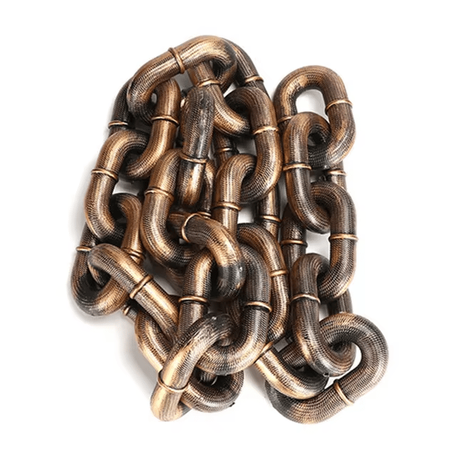 🐾 Funny Dog Leash – realistyczny konstrukcja żelaznego łańcucha dla dużych, średnich i małych zwierząt 🐕✨ domowych