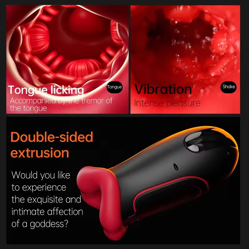 Zabawki erotyczne dla mężczyzn Kompresyjne shakes Dildo Automatyczny masturbator dla mężczyzn Kubek Kieszeń Wagina Cipka Trener penisa Akcesoria dla dorosłych