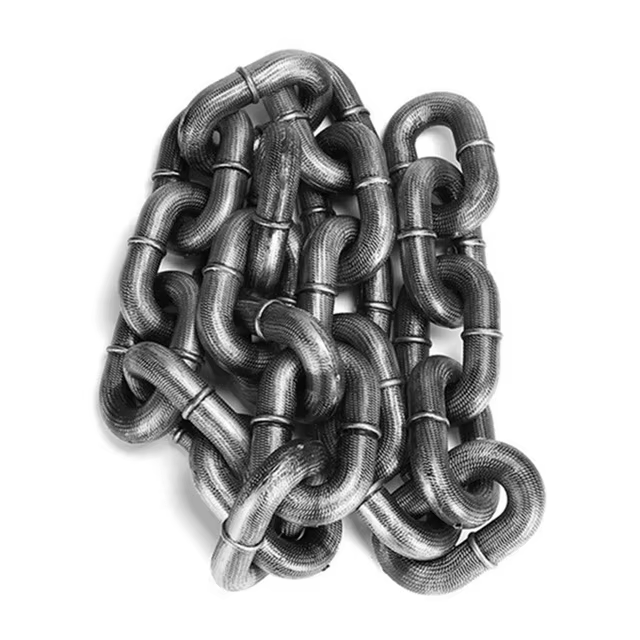 🐾 Funny Dog Leash – realistyczny konstrukcja żelaznego łańcucha dla dużych, średnich i małych zwierząt 🐕✨ domowych