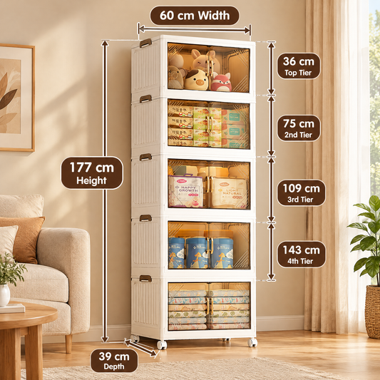Posprzątałem w 3 minuty! Składany organizer premium do Twojego domu