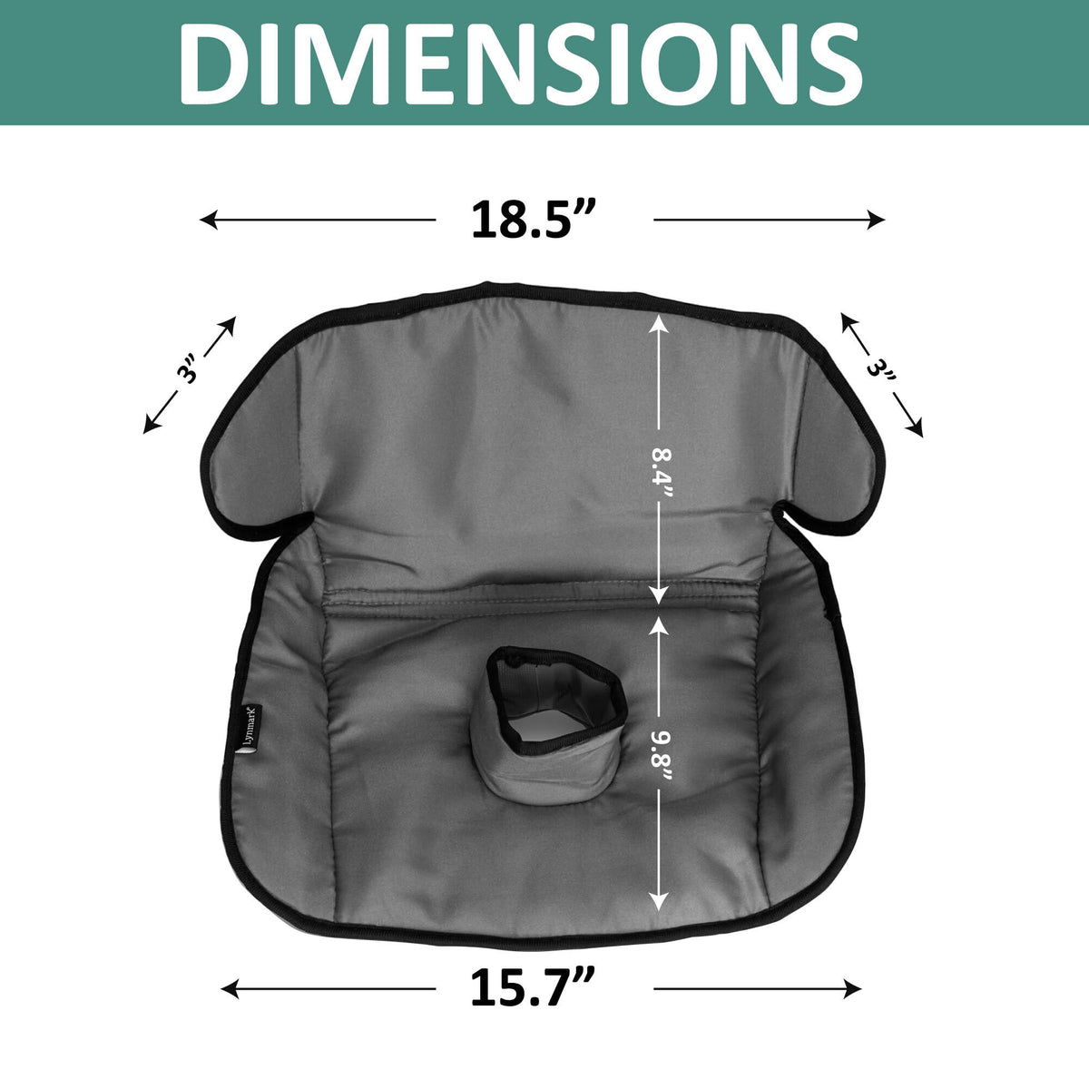 Lynmark® – Ochraniacz na fotelik samochodowy do nauki korzystania z nocnika – zabezpieczenie przed przemoczeniem