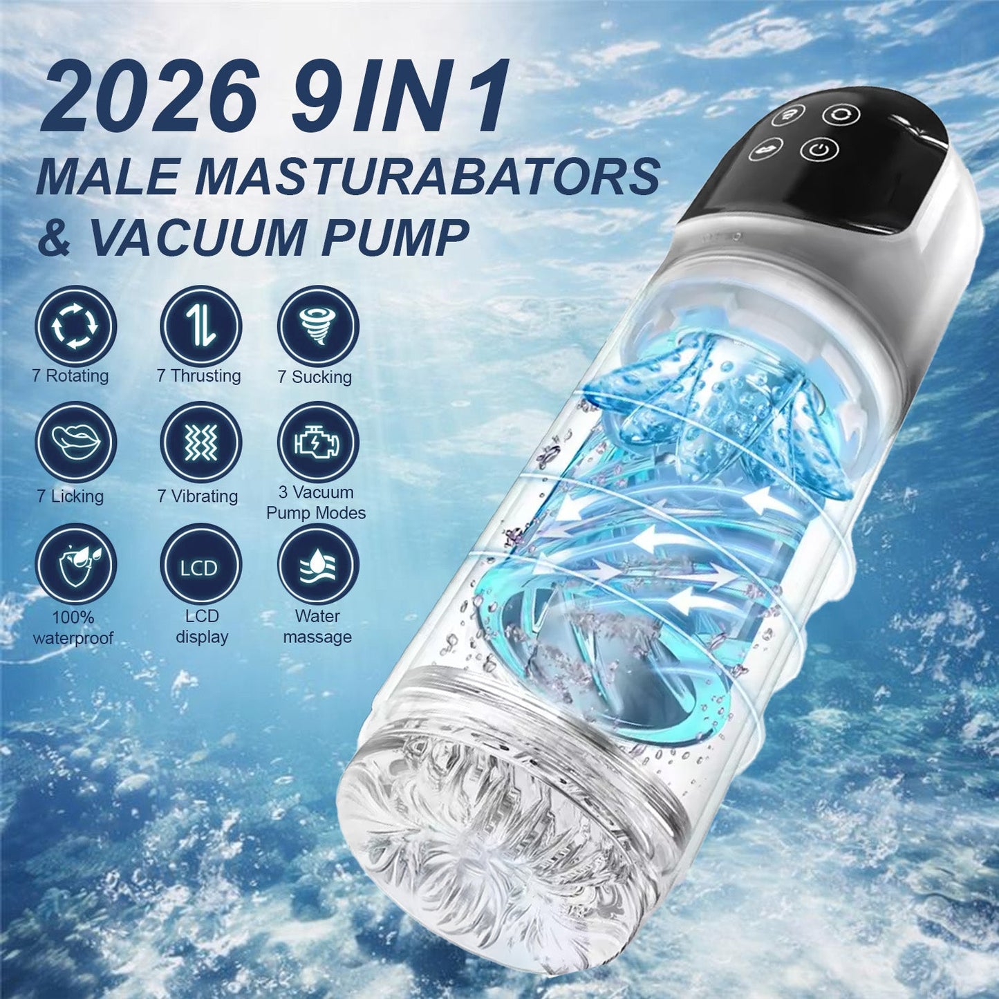 🔥 Dzień Ojca 50% ZNIŻKI 💪 2026 Ulepszony inteligentny trenażer LCD THRUSTIX™ Pro 9in1 dla mężczyzn