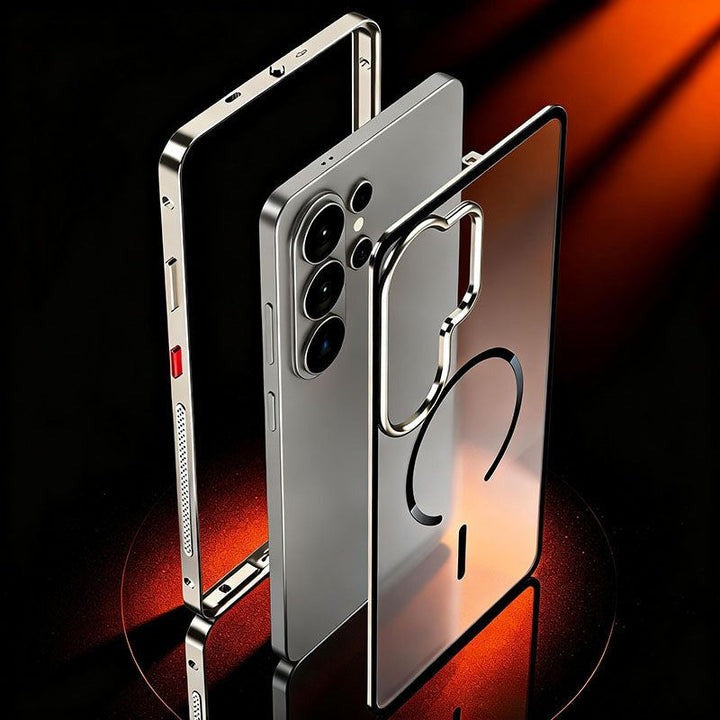 Magnetyczne etui z zapięciem i systemem rozpraszania ciepła do Galaxy S26 Ultra