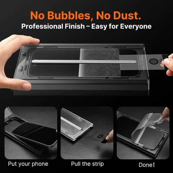 Dwuczęściowa ochrona ekranu PandaShield do iPhone'a
