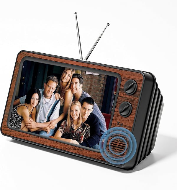 📺Powiększacz do telefonu komórkowego – Retro 3D wzmacniacz telewizora HD