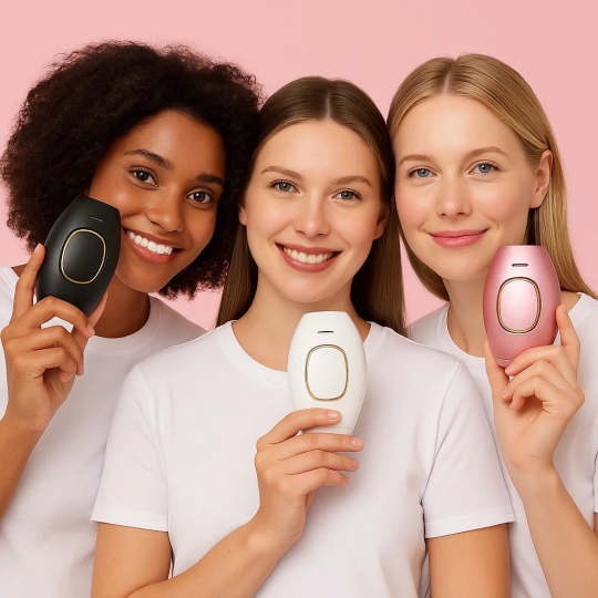 Urządzenie do usuwania włosów IPL Ylvis – gładka skóra bez włosów w domu