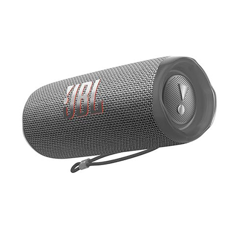 jbI Flip 6 – przenośny głośnik Bluetooth, JBI PartyBoost do parowania wielu głośników do domu, na zewnątrz i podróży (szary)