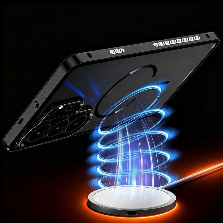 Magnetyczne etui z zapięciem i systemem rozpraszania ciepła do Galaxy S26 Ultra