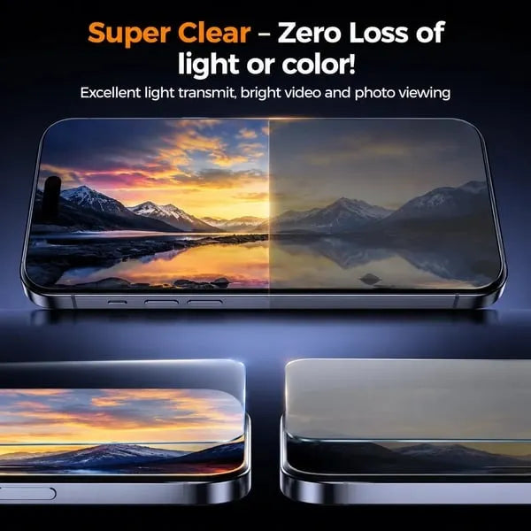 Dwuczęściowa ochrona ekranu PandaShield do iPhone'a