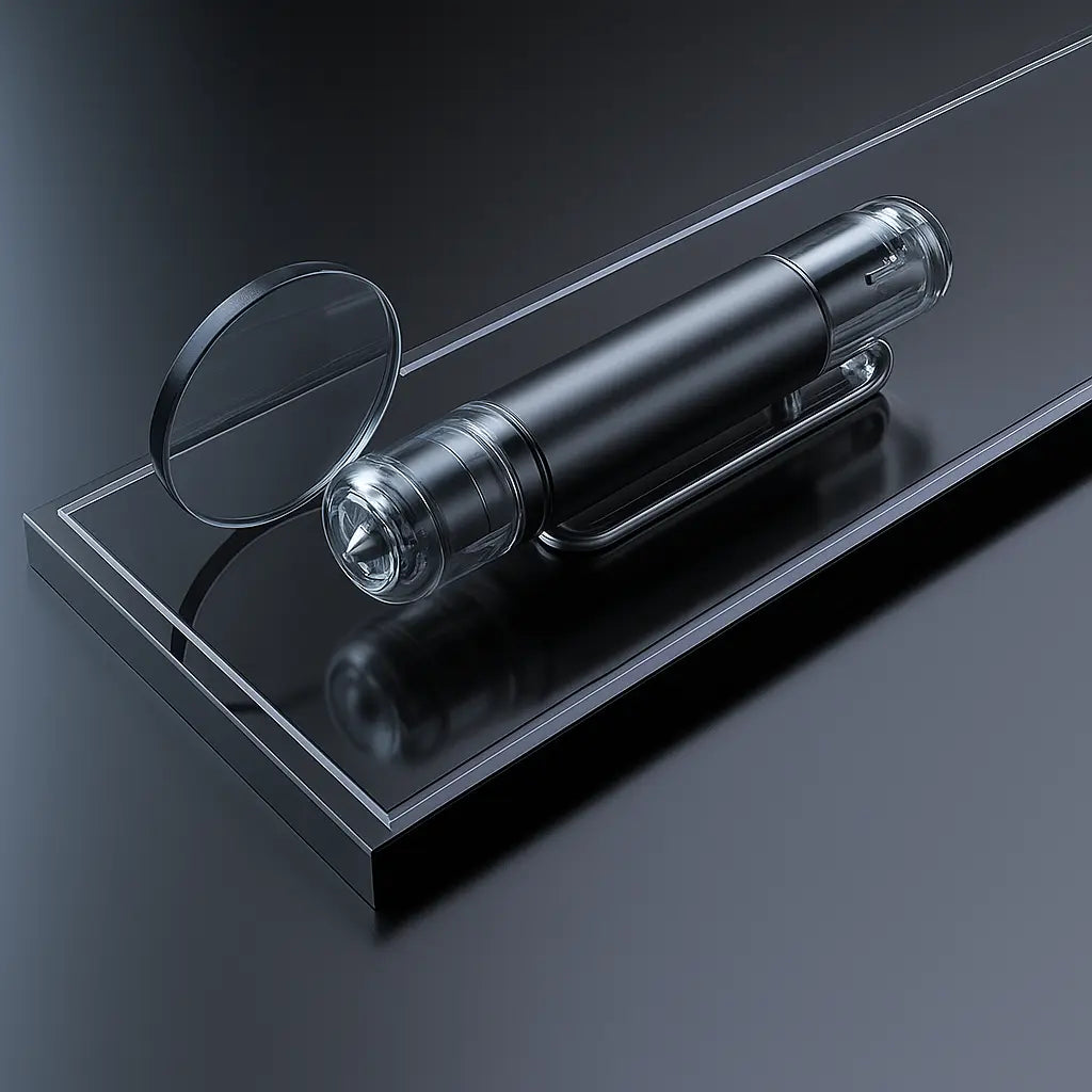 【Kup 1, dostaniesz 1 gratis】2-w-1 narzędzie awaryjne samochodowe z nożycą do pasów bezpieczeństwa i wyłamkiem okien