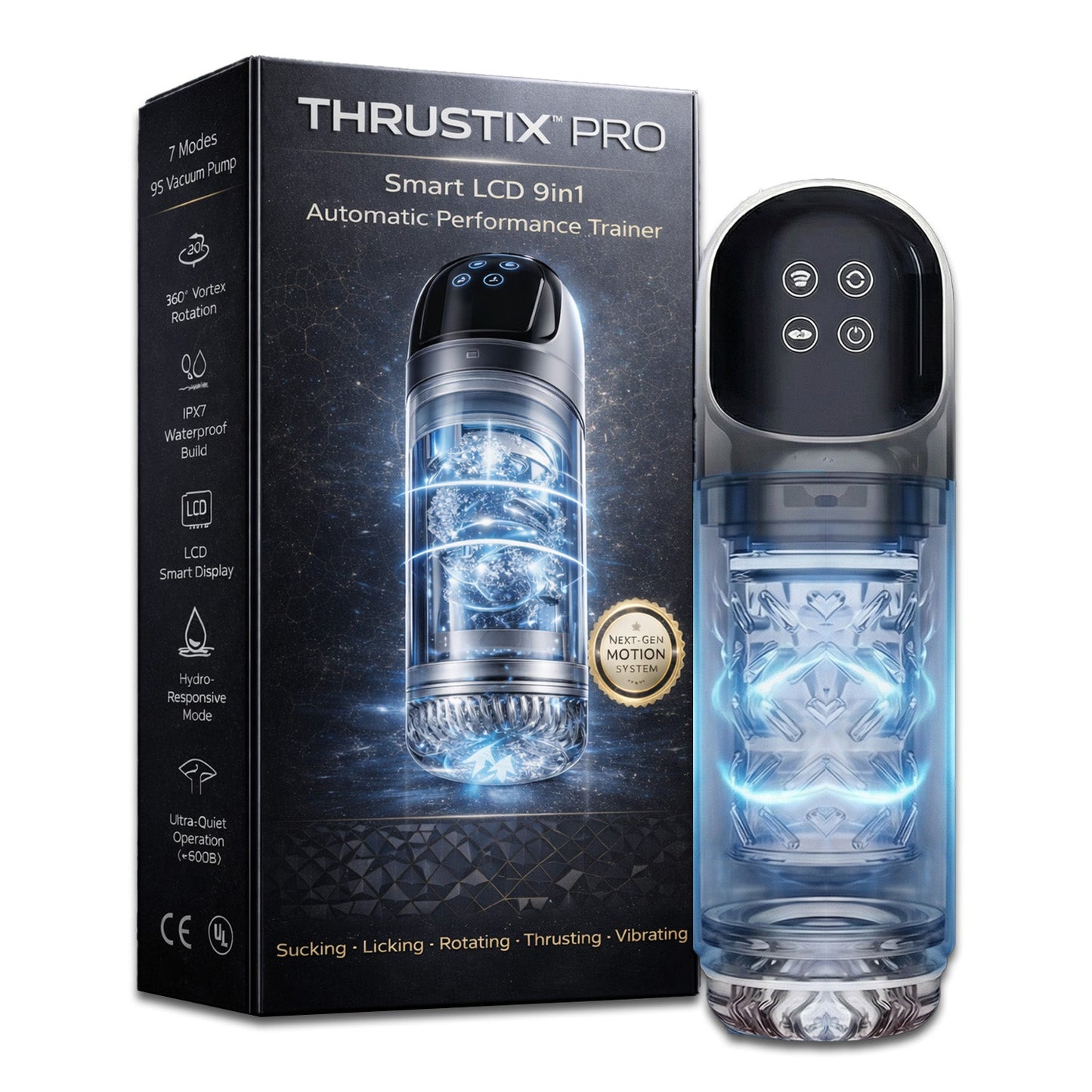🔥 Dzień Ojca 50% ZNIŻKI 💪 2026 Ulepszony inteligentny trenażer LCD THRUSTIX™ Pro 9in1 dla mężczyzn