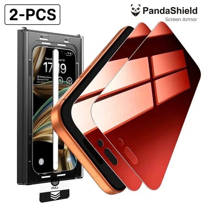 Dwuczęściowa ochrona ekranu PandaShield do iPhone'a