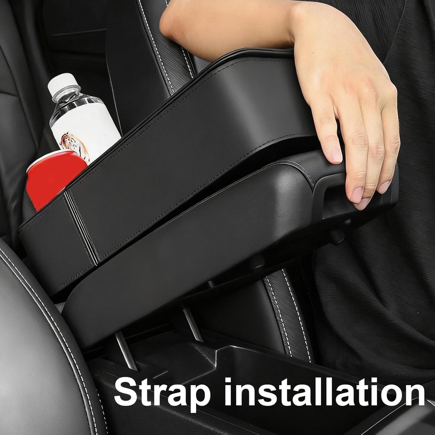 Wielofunkcyjna mata podłokietnikowa ze skóry PU