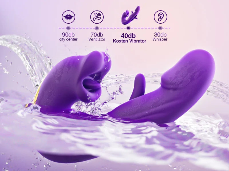 💥Nowość w sprzedaży 2026 💞 7 trybów wibracji i 5 trybów kołysania - wibrator do stymulacji punktu G